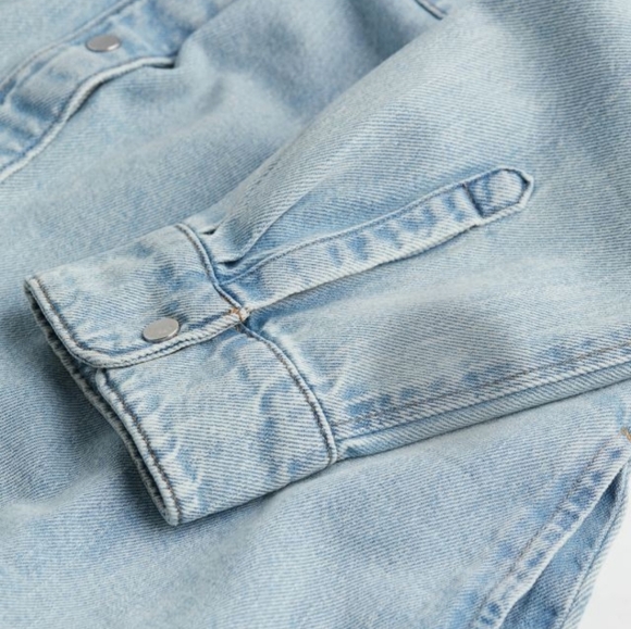 Denim Shirt Dress - Picture 2 of 5